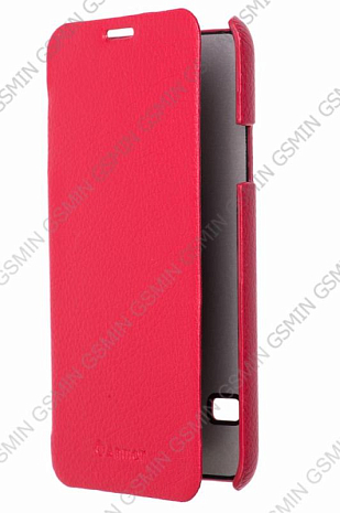 Кожаный чехол для Samsung Galaxy S5 Armor Case - Book Type (Красный)