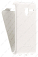 Кожаный чехол для Alcatel One Touch POP 3 5065D Armor Case (Белый) (Дизайн 171)