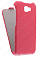 Кожаный чехол для Samsung Galaxy J5 Prime SM-G570F Aksberry Protective Flip Case (Красный)