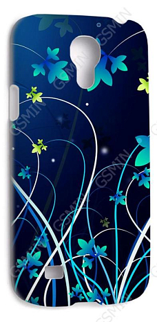Чехол-накладка для Samsung Galaxy S4 Mini (i9190) (Белый) (Дизайн 176)