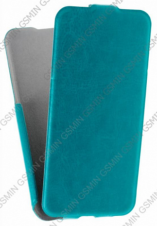 Кожаный чехол для Apple iPhone 5C Armor Case - Slim (Vintage Turquoise)