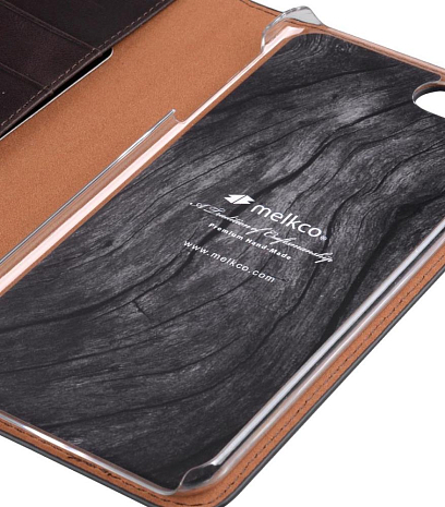    Apple iPhone 7/8 Melkco Premium Cowhide Leather Case - Herman Series Book Style ( LC)