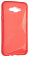 Чехол силиконовый для Samsung Galaxy E7 SM-E700F S-Line TPU (Красный)