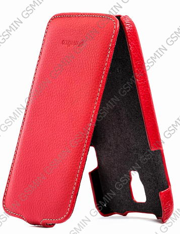    Samsung Galaxy S4 Active (i9295) Melkco Premium Leather Case - Jacka Type (Red LC)