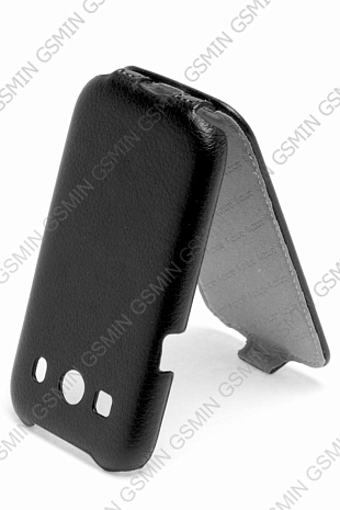 Кожаный чехол для Samsung Galaxy Ace Style LTE (G357FZ) Armor Case "Full" (Черный)