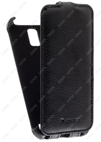Кожаный чехол для ASUS ZenFone Go ZC451TG Armor Case (Черный)