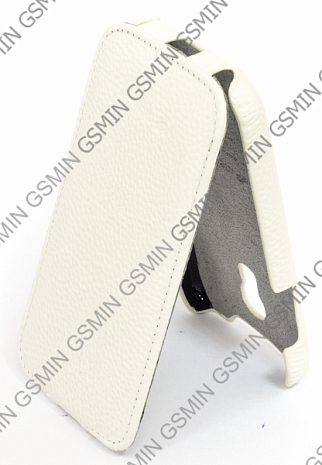    Samsung Galaxy S4 Mini (i9190) Melkco Premium Leather Case - Jacka Type (White LC)
