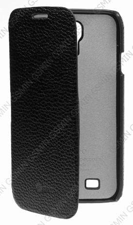 Кожаный чехол для Samsung Galaxy S4 (i9500) Sipo Premium Leather Case "Book Type" - H-Series (Черный) 