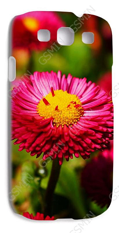 Чехол-накладка для Samsung Galaxy S3 (i9300) (Белый) (Дизайн 170)