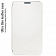 Кожаный чехол для Samsung Galaxy Note (N7000) Hoco Ultra Thin LC (Белый)