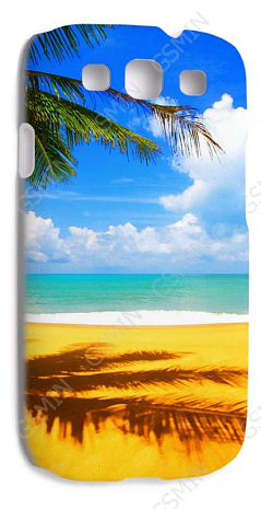 Чехол-накладка для Samsung Galaxy S3 (i9300) (Белый) (Дизайн 113)