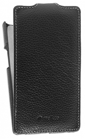    LG Optimus L9 / P760 Melkco Leather Case - Jacka Type (Black LC)