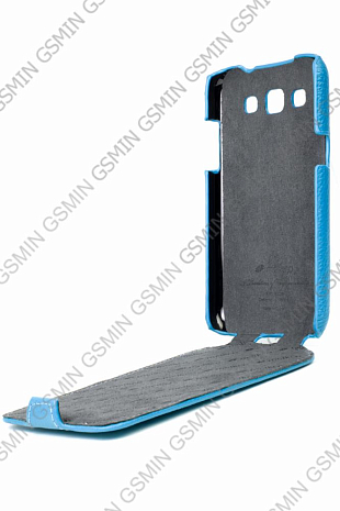    Samsung Galaxy Win Duos (i8552) Melkco Premium Leather Case - Jacka Type (Blue LC)