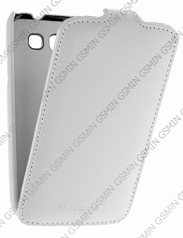 Кожаный чехол для Samsung Galaxy Win Duos (i8552) Armor Case "Full" (Белый)