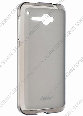 Чехол силиконовый для Alcatel One Touch X'Pop / 5035D TPU Jekod (Прозрачно-черный)