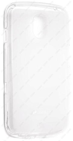 Чехол силиконовый для Samsung Galaxy Nexus (i9250) Melkco Poly Jacket TPU (Прозрачно-Матовый)
