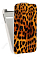 Кожаный чехол для Alcatel POP D1 4018D Art Case (Белый) (Дизайн 144)