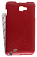    Samsung Galaxy Note (N7000) Melkco Premium Leather Case - Jacka Type (Red LC)