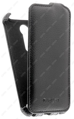 Кожаный чехол для Asus ZenFone Go ZB452KG / ZB450KL Armor Case (Черный)