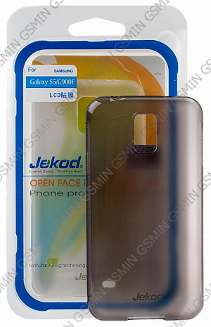 Чехол силиконовый для Samsung Galaxy S5 Jekod (Черный)