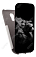 Кожаный чехол для Samsung Galaxy S4 Mini (i9190) Armor Case "Slim" Vintage (Белый) (Дизайн 143)