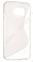 Чехол силиконовый для Samsung Galaxy S6 Edge G925F S-Line TPU (Прозрачно-Матовый)