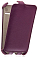 Кожаный чехол для Alcatel PIXI 3(3.5) 4009D Armor Case (Фиолетовый)