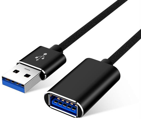   GSMIN A83 USB 3.0 (AM) - USB3.0 (AF) (3 ) ()