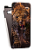 Кожаный чехол для Samsung Galaxy E5 SM-E500F/DS Armor Case "Full" (Белый) (Дизайн 147)