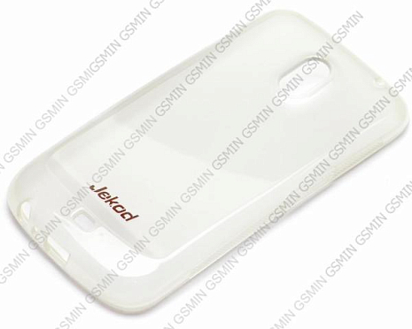 Чехол силиконовый для Samsung Galaxy Nexus (i9250) Jekod (Белый)