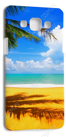 Чехол-накладка для Samsung Galaxy A5 (Белый) (Дизайн 113)