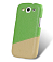  -  Samsung Galaxy S3 (i9300) Melkco Premium Leather Snap Cover - Mix and Match D74 (Green LC / Khaki LC)