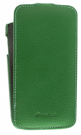 Кожаный чехол для Samsung Galaxy S4 (i9500) Melkco Premium Leather Case - Jacka Type (Green LC)