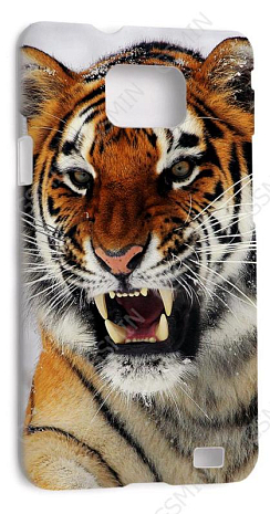 Чехол-накладка для Samsung Galaxy S2 Plus (i9105) (Белый) (Дизайн 178)