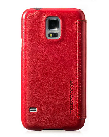    Samsung Galaxy S5 Hoco Crystal Series View Leather Case ()