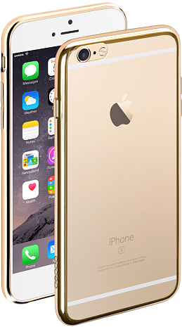 Чехол Deppa Gel Plus Case для Apple iPhone 6/6S (Золотой) 85212