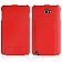 Кожаный чехол для Samsung Galaxy Note (N7000) Hoco Leather Case (Красный)