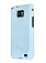 Чехол силиконовый для Samsung Galaxy S2 Plus (i9105) Moings (Голубой)