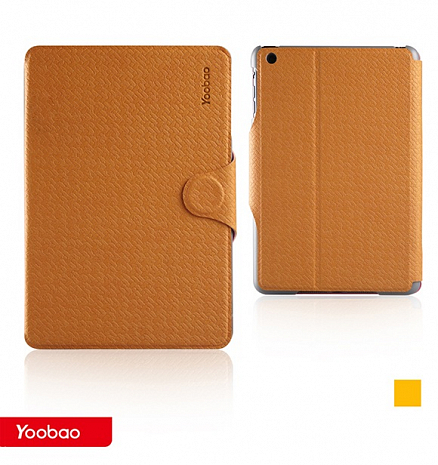 Кожаный чехол для iPad mini Yoobao iFashion Leather Case (Желтый)