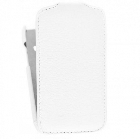   HTC Desire 200 Melkco Premium Leather Case - Jacka Type (White LC)