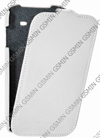 Кожаный чехол для Samsung Galaxy Grand (i9082) Melkco Premium Leather Case - Jacka Type (White LC)