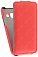 Кожаный чехол для Samsung Galaxy J1 (J100H) Art Case (Красный)