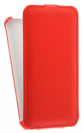 Кожаный чехол для Samsung Galaxy J3 (2017) Armor Case (Красный)