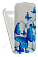 Кожаный чехол для Alcatel One Touch Pop C9 7047 Armor Case (Белый) (Дизайн 11/11)