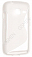 Чехол силиконовый для Samsung Galaxy J1 mini (2016) S-Line TPU (Прозрачно-Матовый)