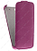 Кожаный чехол для Alcatel One Touch Idol Alpha 6032 Armor Case (Фиолетовый)