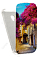 Кожаный чехол для Alcatel One Touch POP STAR 5022D Aksberry Protective Flip Case (Белый) (Дизайн 83)