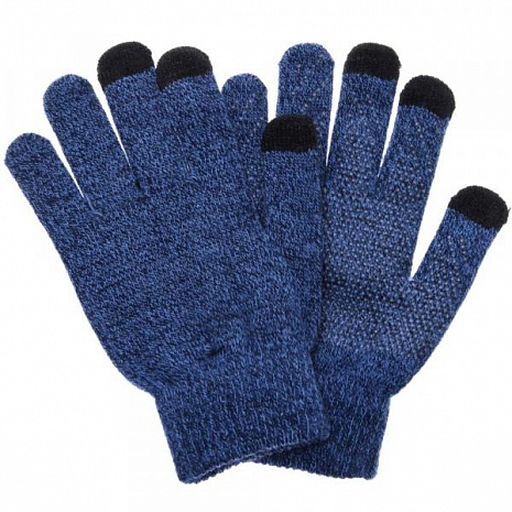 Перчатки Touch Glove для сенсорных (емкостных) экранов (Синий)