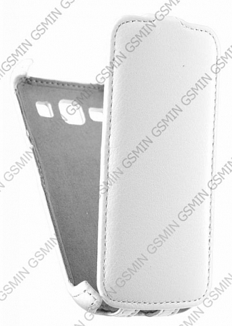Кожаный чехол для Samsung S7262 Galaxy Star Plus Gecko Case (Белый)