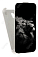 Кожаный чехол для Alcatel POP 2 5042X Armor Case (Белый) (Дизайн 143)